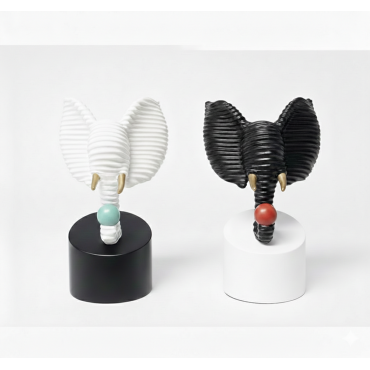 Özel Tasarım Polyester Fil Büstü 