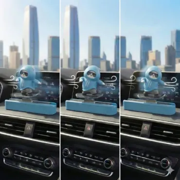 Hareketli Kaykay Figürlü Araç Numaratörü 