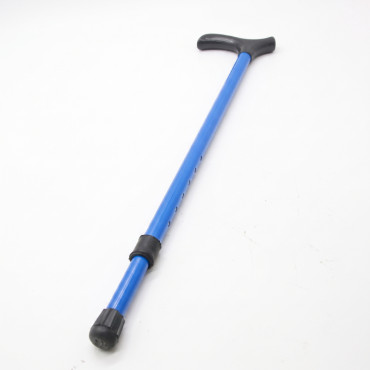 Ayarlanabilir Metal Pimli Baston - Ergonomik Saplı - Yürüyüş Desteği 