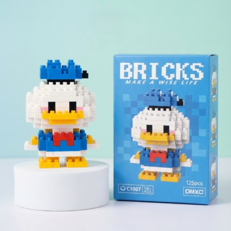 Bricks Donald Duck Mini Lego Figürü 
