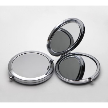 PROMOSYON CEP AYNASI (GÜMÜŞ RENK)