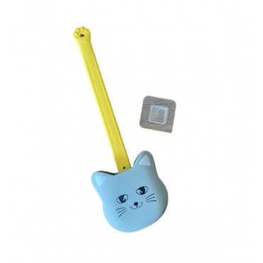 Kedi Tasarımlı Ergonomik Tuvalet Fırçası