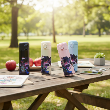 Anime Baskılı Termos Model 4 