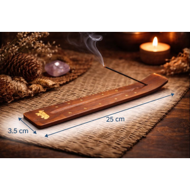 Ahşap Kayık Tütsülük Maun 