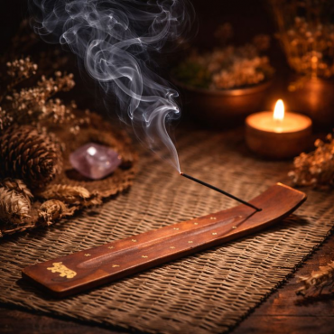 Ahşap Kayık Tütsülük Maun 