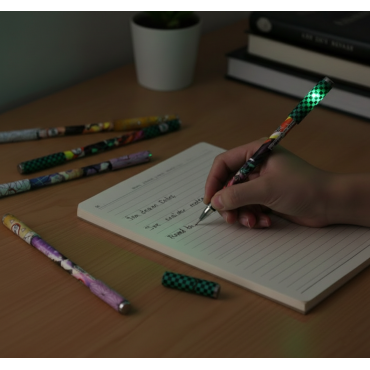 Anime Figür Tükenmez Kalem Ledli 