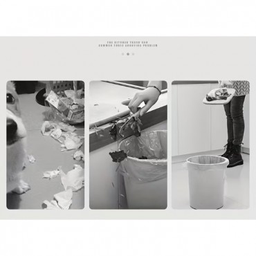 Katlanabilir Mutfak Çöp Kovası Torba Hazneli