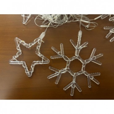 Kar Tanesi Perde LED