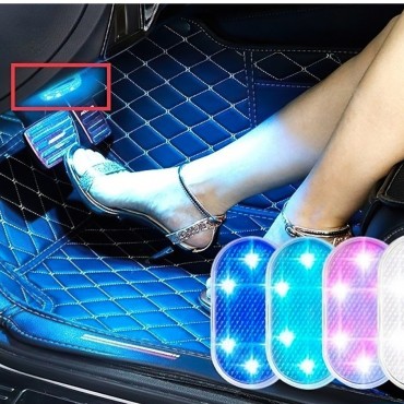 Dokunmatik Mini 6 LED RGB Işık 