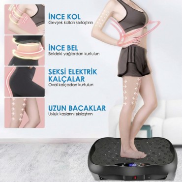 Bluetooth Bağlantılı Titreşimli Egzersiz Aleti 