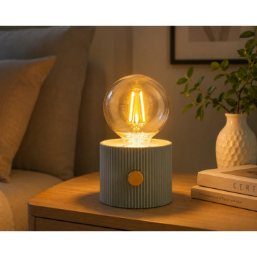 Şarjlı Dekoratif Masa Lambası - Kademesiz Dimmer - Type-C Bağlantılı