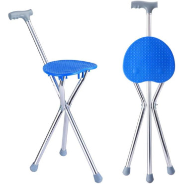 Katlanabilir Baston Sandalye - Oturaklı - 88 cm 