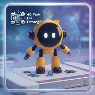 Yapay Zeka Robotu - Wi-Fi Uygulamalı - Konuşma Özellikli - Teknolojik Oyuncak 