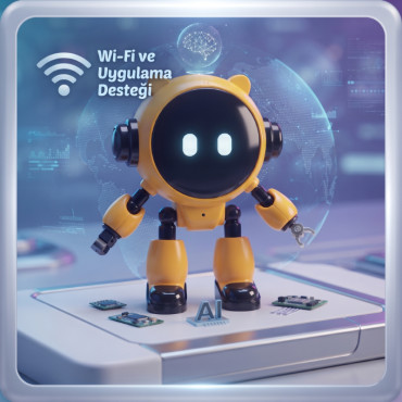 Yapay Zeka Robotu - Wi-Fi Uygulamalı - Konuşma Özellikli - Teknolojik Oyuncak 