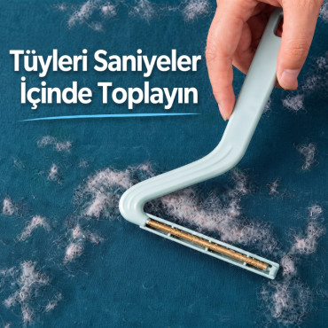 Tüy Tiftik Toplayıcı - Çift Taraflı - Asma Kancalı 