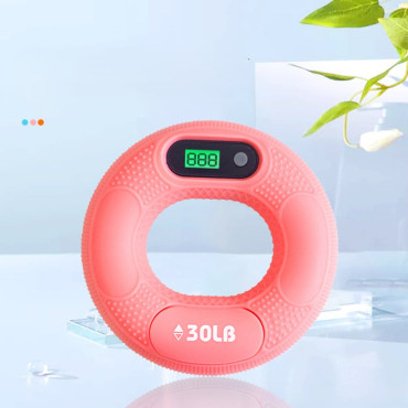 Sayaçlı El Güçlendirme Halkası - Akıllı Egzersiz Aleti - 30 LB