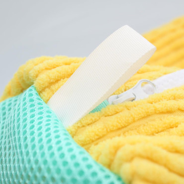 Ayakkabı Yıkama Torbası - Mikrofiber Astarlı - Fermuarlı - Geniş Kullanım Alanı 