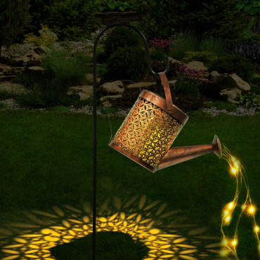 Solar Sulama Kabı Tasarımlı Dış Mekan Işığı - IP65 Su Geçirmez 