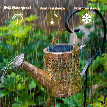 Solar Sulama Kabı Tasarımlı Dış Mekan Işığı - IP65 Su Geçirmez 
