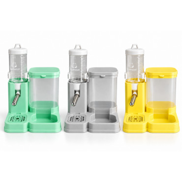 Hamster Mama ve Su Kabı - 2'si 1 Arada - 80 ml Su Haznesi 