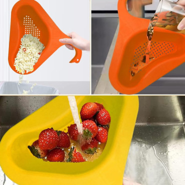 Lavabo Süzgeci - Plastik - Kuğu Tasarımlı - Drenaj Sepeti 
