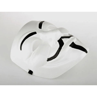 V for Vendetta Maskesi - 12'li Paket - Plastik 