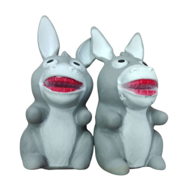 Eşek Tasarımlı Squishy - 12'li Paket - Yumuşak Oyuncak 