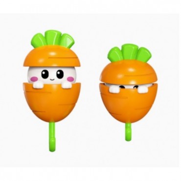 Havuç Tasarımlı Otomatik Açılan Yapışkanlı Askı