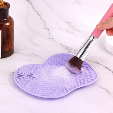 Silikon Makyaj Temizleme Matı