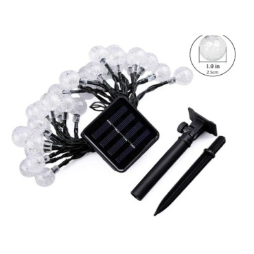 7m 50 Led RGB Solar
