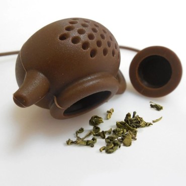 Çaydanlık Tasarımlı Çay Demleme Süzgeci
