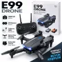 E99 Drone - 1080P HD Çift Kameralı Optik Akışlı Katlanabilir Drone