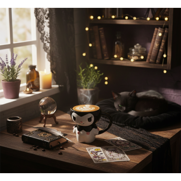 Sanrio Kuromi Kapaklı Kupa