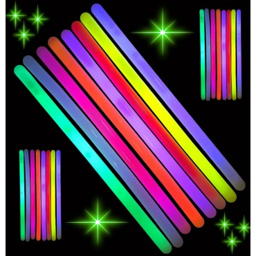 Karanlıkta Parlayan Fosforlu Glow Kalın Çubuk 30 cm 1 Adet