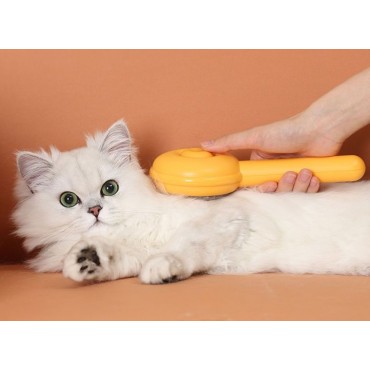 Hamburger Şekilli Otomatik Temizlenen Evcil Hayvan Tarağı