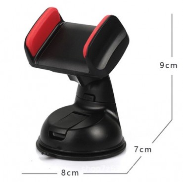 Araç İçi Torpido ve Cam Vakumlu Kısa Boy Telefon Tutucu 