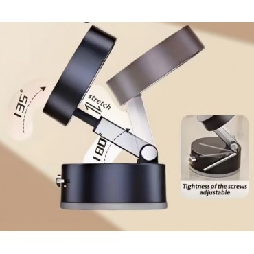 Mıknatıslı Katlanabilir Telefon Tutucu - Torpido ve Cam Uyumlu