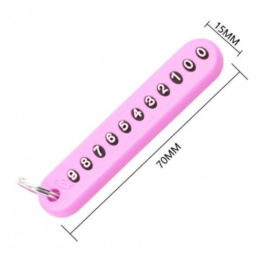 Mini Anahtarlık Çok Amaçlı Numaratör