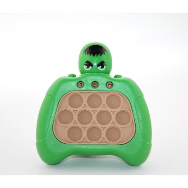 Işıklı Müzikli Pop-It Hulk Tasarımlı 