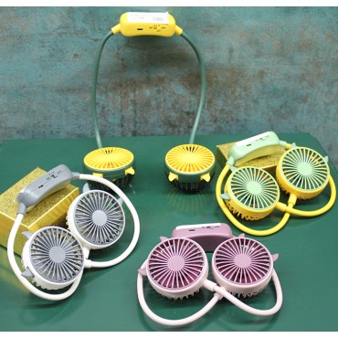 Kuromi Şarjlı Boyun Fanı Vantilatör 2 Kademeli - Model 2 