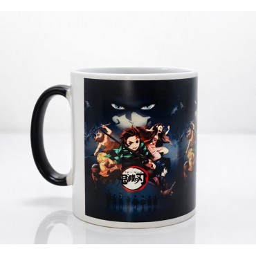 Porselen Renk Değiştiren Demon Slayer Kupa Bardak - Model 2 