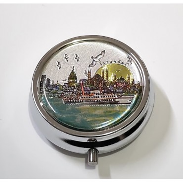 İstanbul Temalı İlaç Kutusu - Model 10 