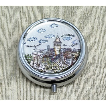İstanbul Temalı İlaç Kutusu - Model 6