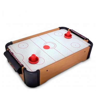 Ahşap Masaüstü Air Hokey Oyunu 