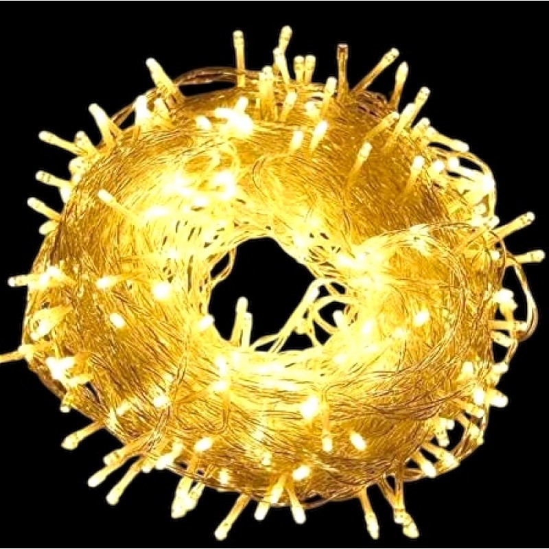 3m 20 LED Gün Işığı - 2 Kademeli Şeffaf Kablolu