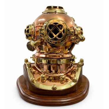 Pirinç Dalgıç Başlığı 35x35 cm 