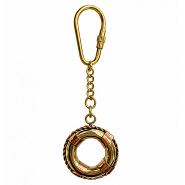 Pirinç Deniz Simidi Anahtarlık 