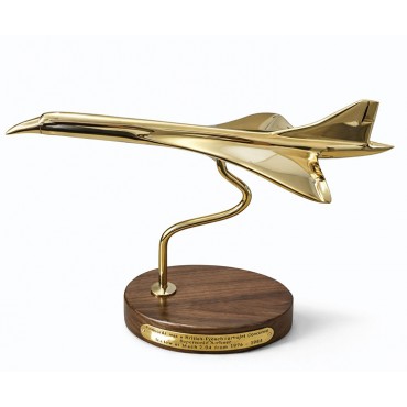 Concorde Pirinç Uçak 