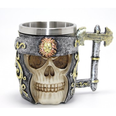 Şövalye Tasarım İçi Paslanmaz Çelik Kupa Bardak