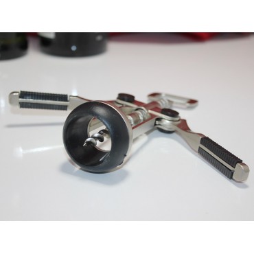 Paslanmaz Çelik Tirbuşon Şarap Açacağı Model 6